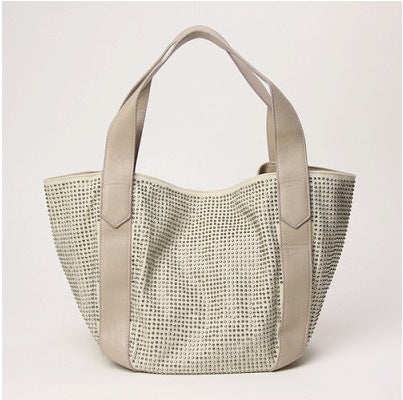 Women's water drill handbag Simple Shoulder Bag make-up bag package store bag custom logo Women's water drill handbag Simple Shoulder Bag make-up bag package store bag custom logo